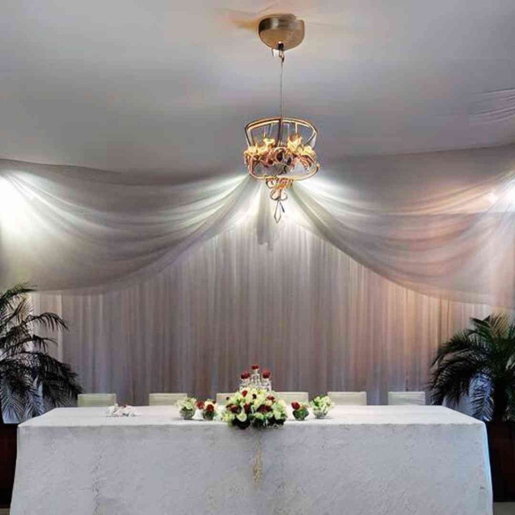 cortinado decoração NM Eventos